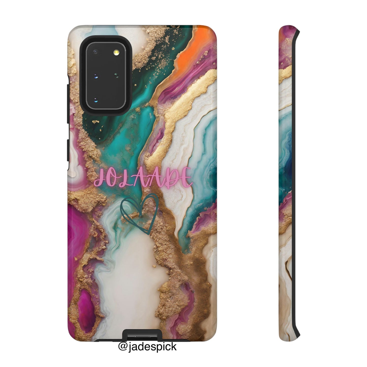 Bubble-Gum Dreams Custom Marble 2in1 Phone Case