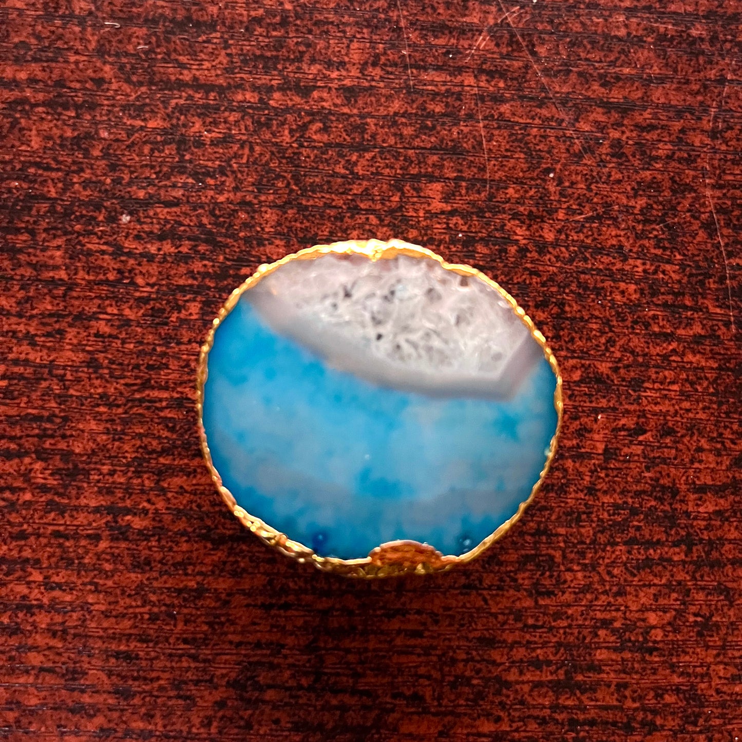 Blue Agate Popsocket