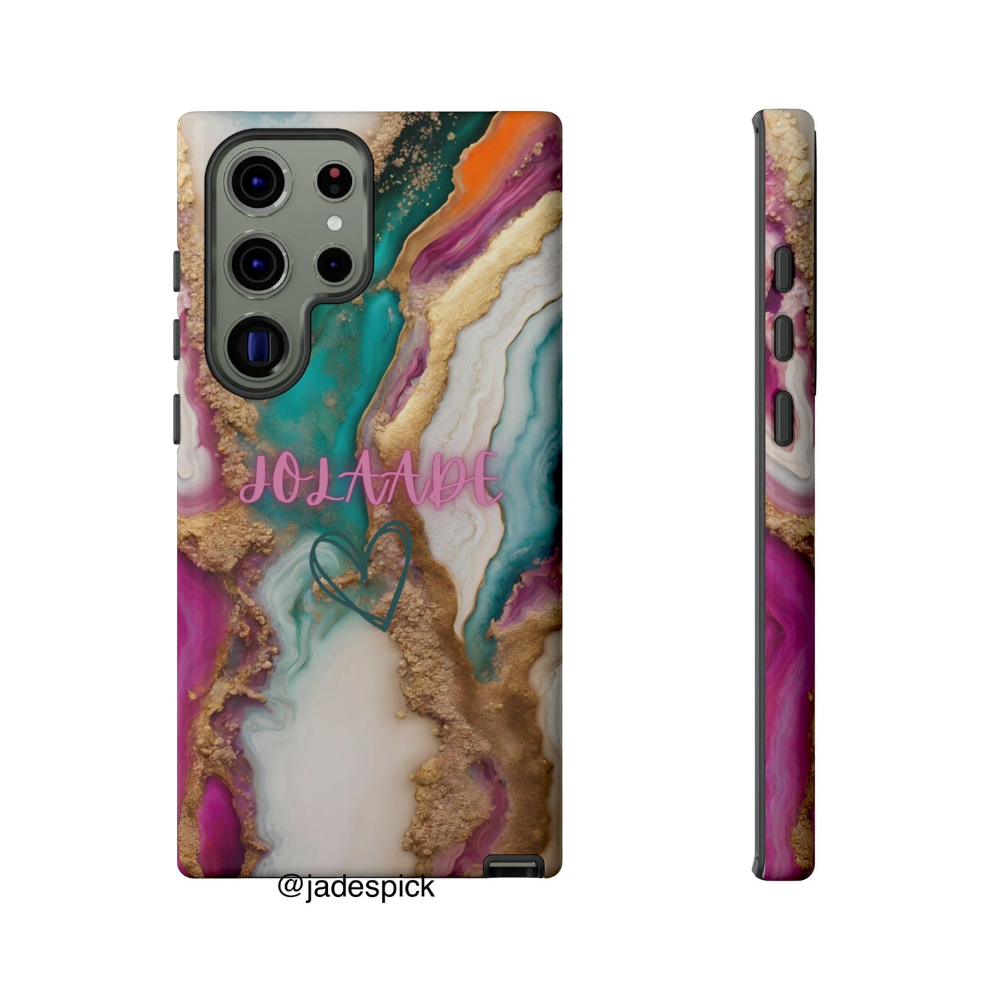 Bubble-Gum Dreams Custom Marble 2in1 Phone Case