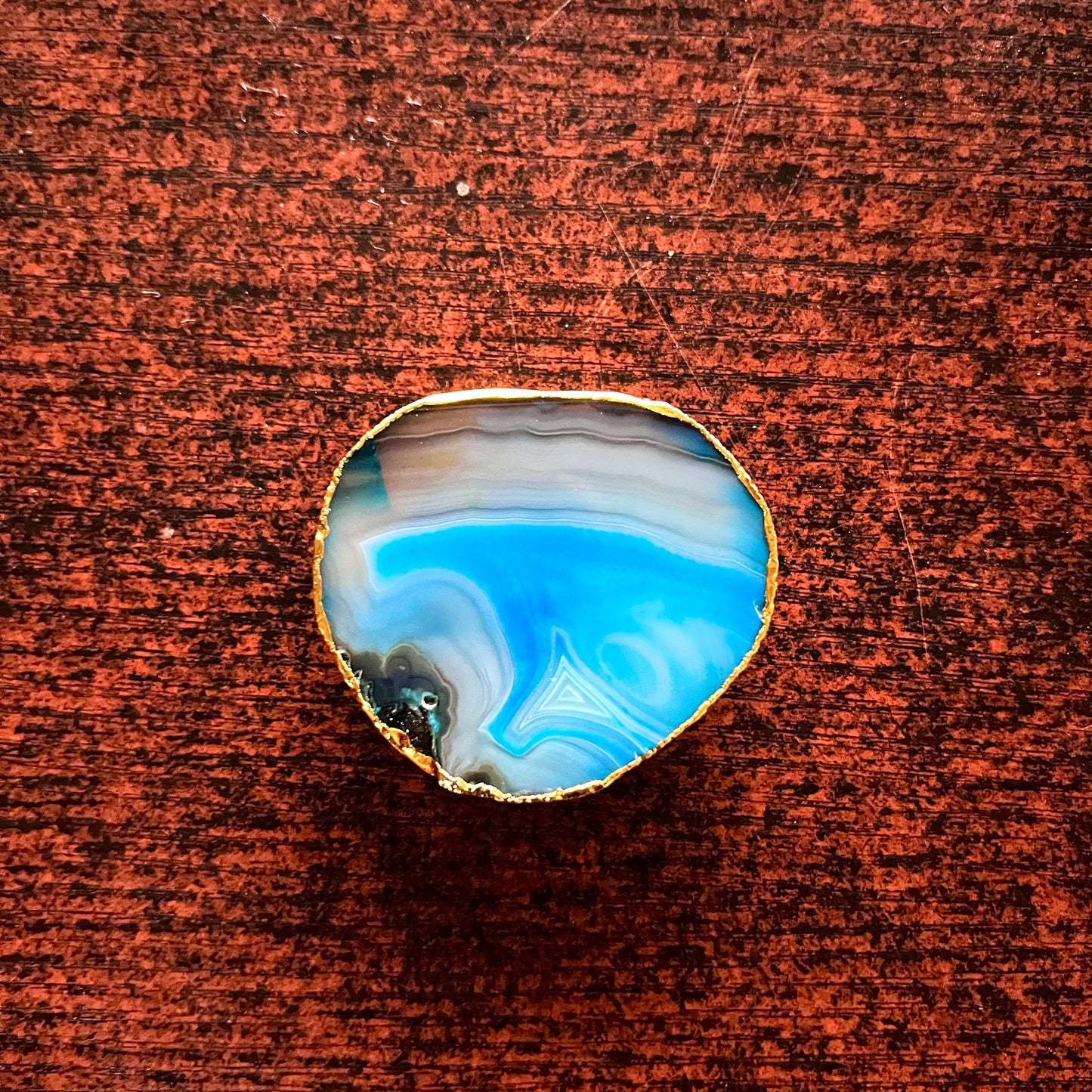 Blue Agate Popsocket