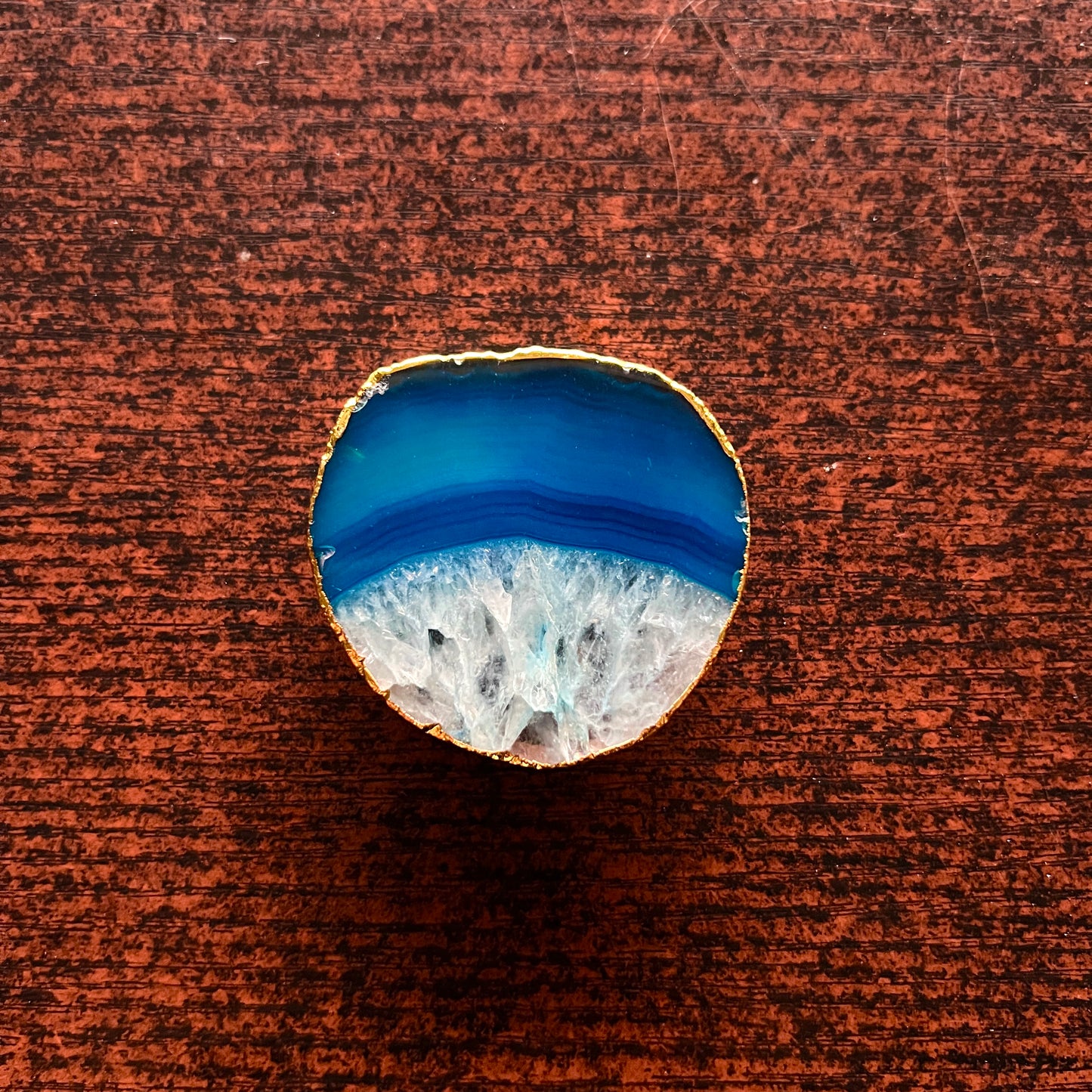 Blue Agate Popsocket