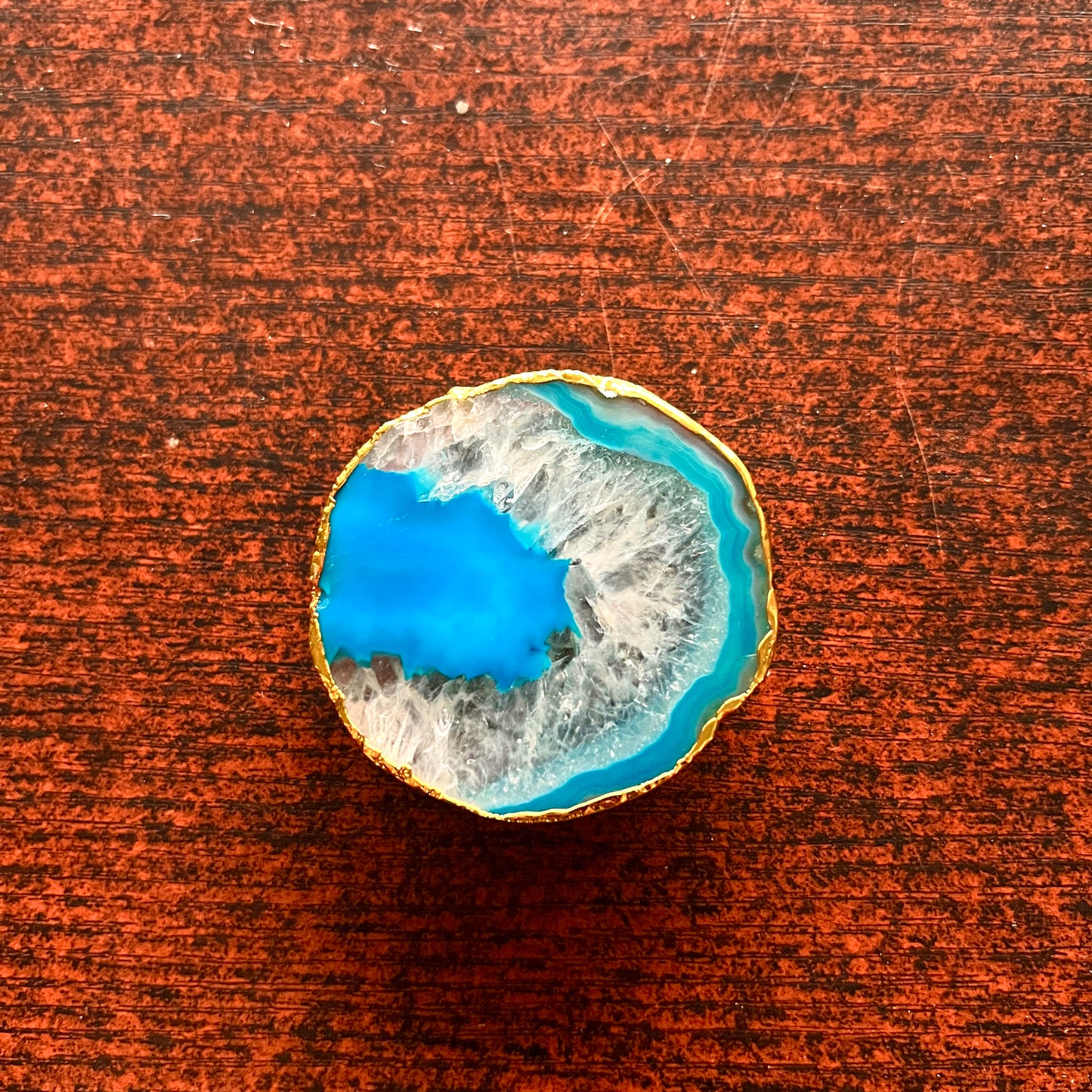 Blue Agate Popsocket