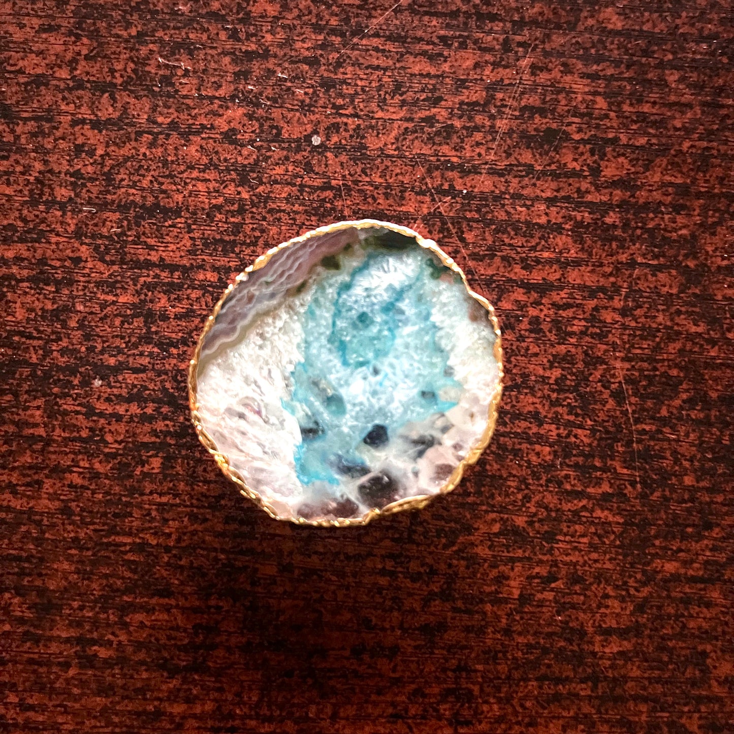 Blue Agate Popsocket