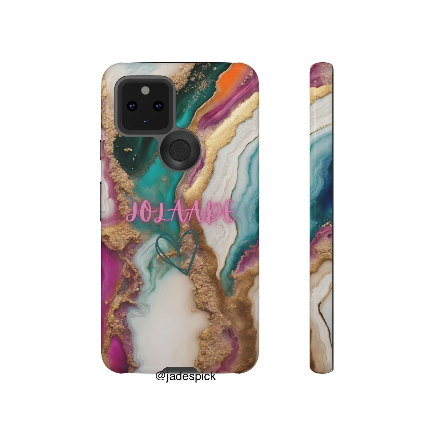 Bubble-Gum Dreams Custom Marble 2in1 Phone Case