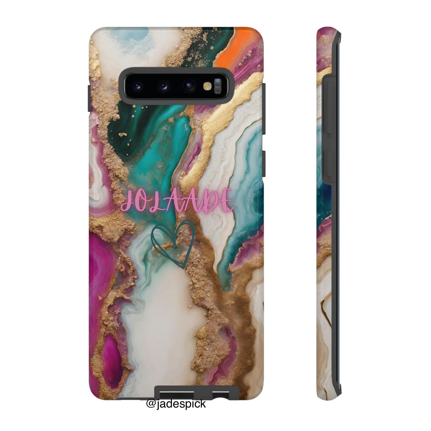 Bubble-Gum Dreams Custom Marble 2in1 Phone Case