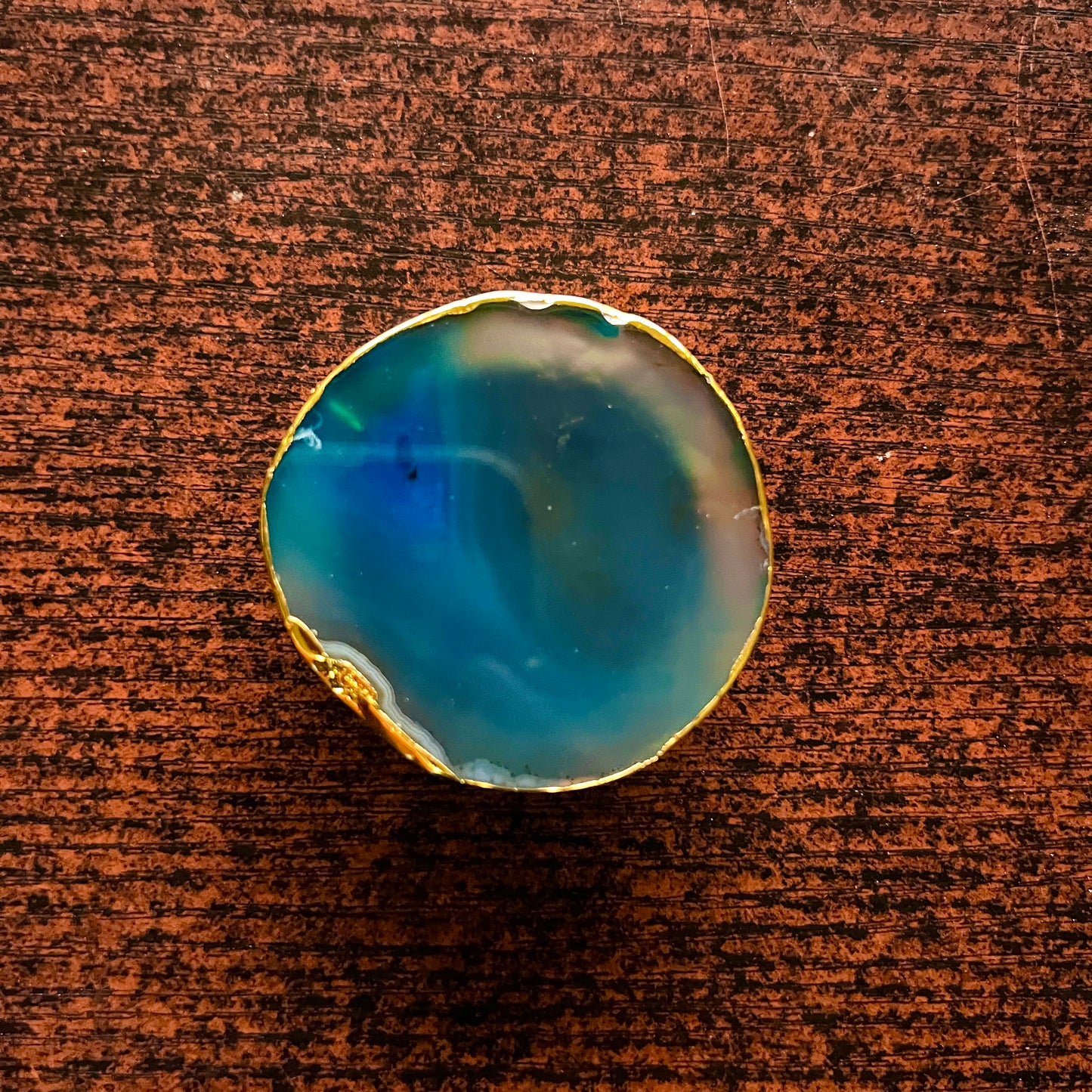 Blue Agate Popsocket