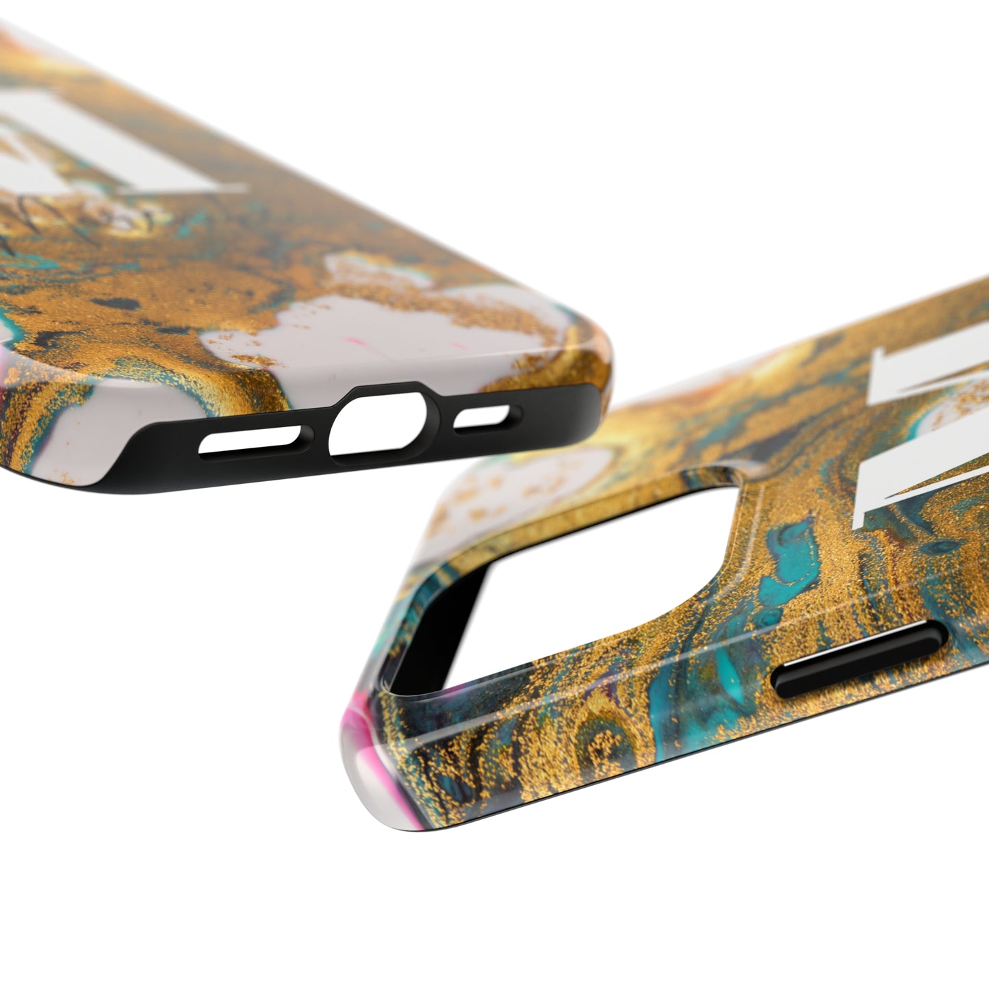 Liquid Metal Custom Marble 2in1 Phone Case