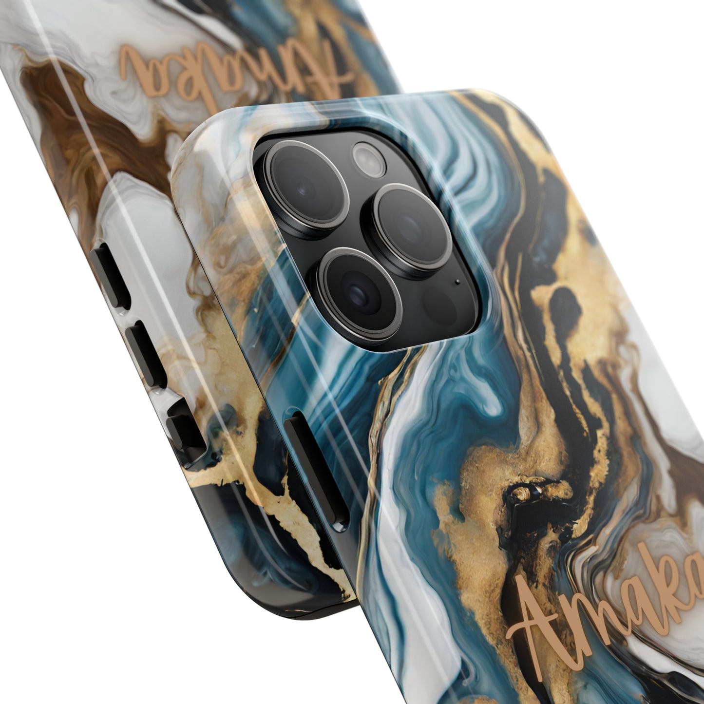 Azul 2.0 Custom Marble 2in1 Phone Case