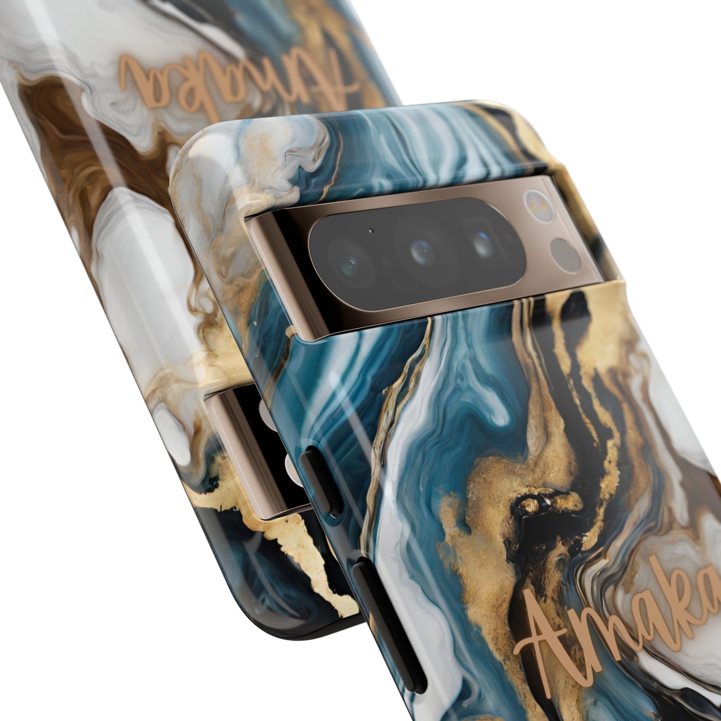 Azul 2.0 Custom Marble 2in1 Phone Case