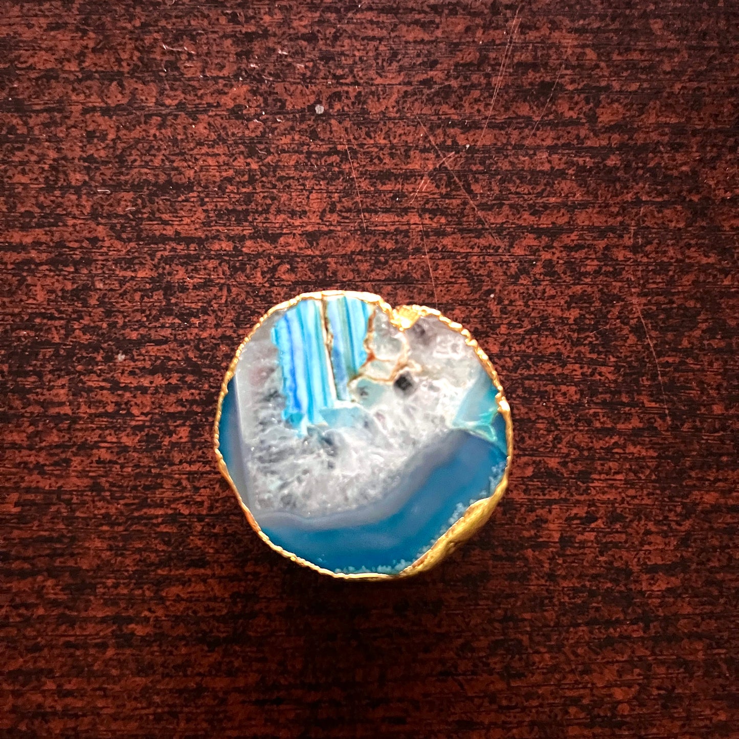 Blue Agate Popsocket