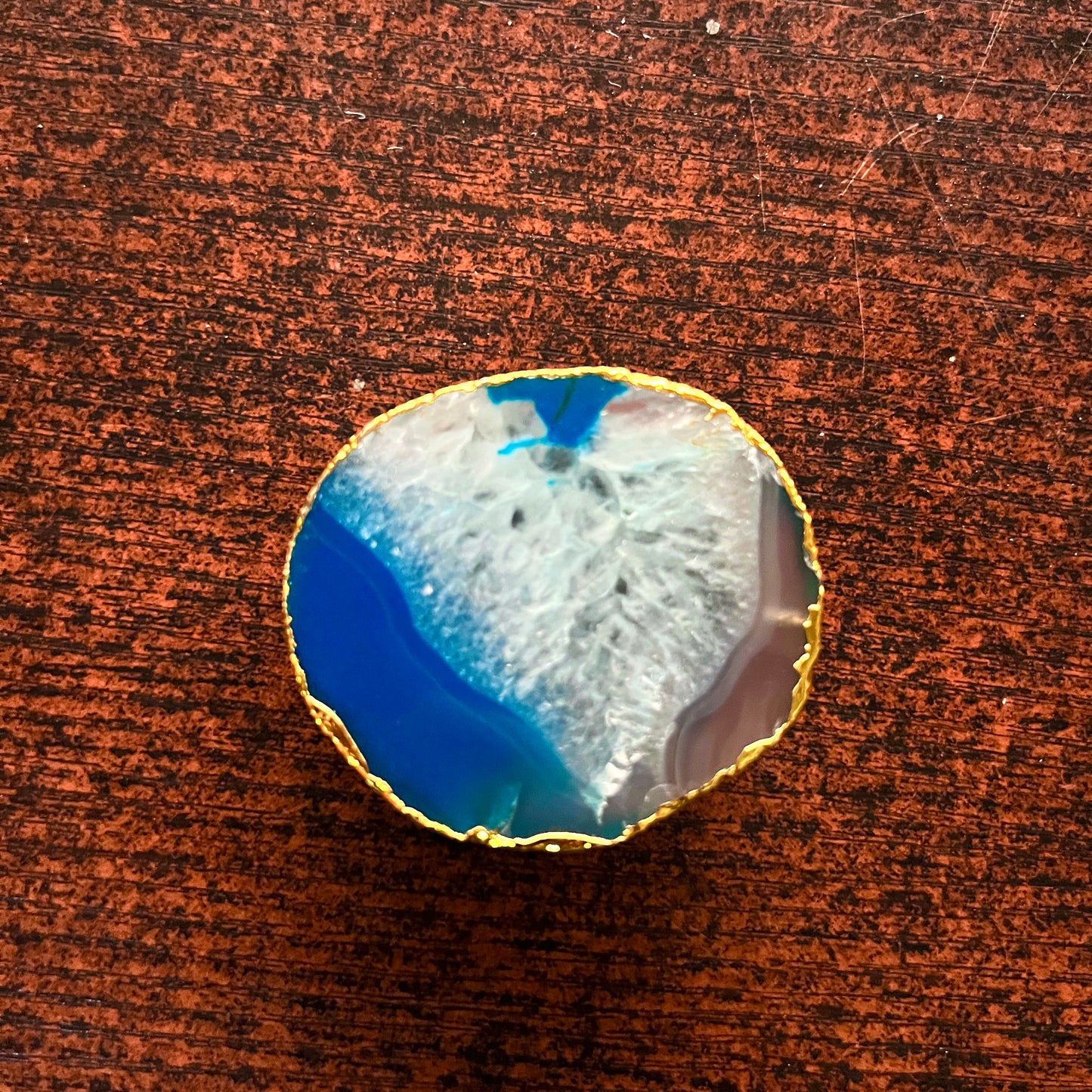 Blue Agate Popsocket