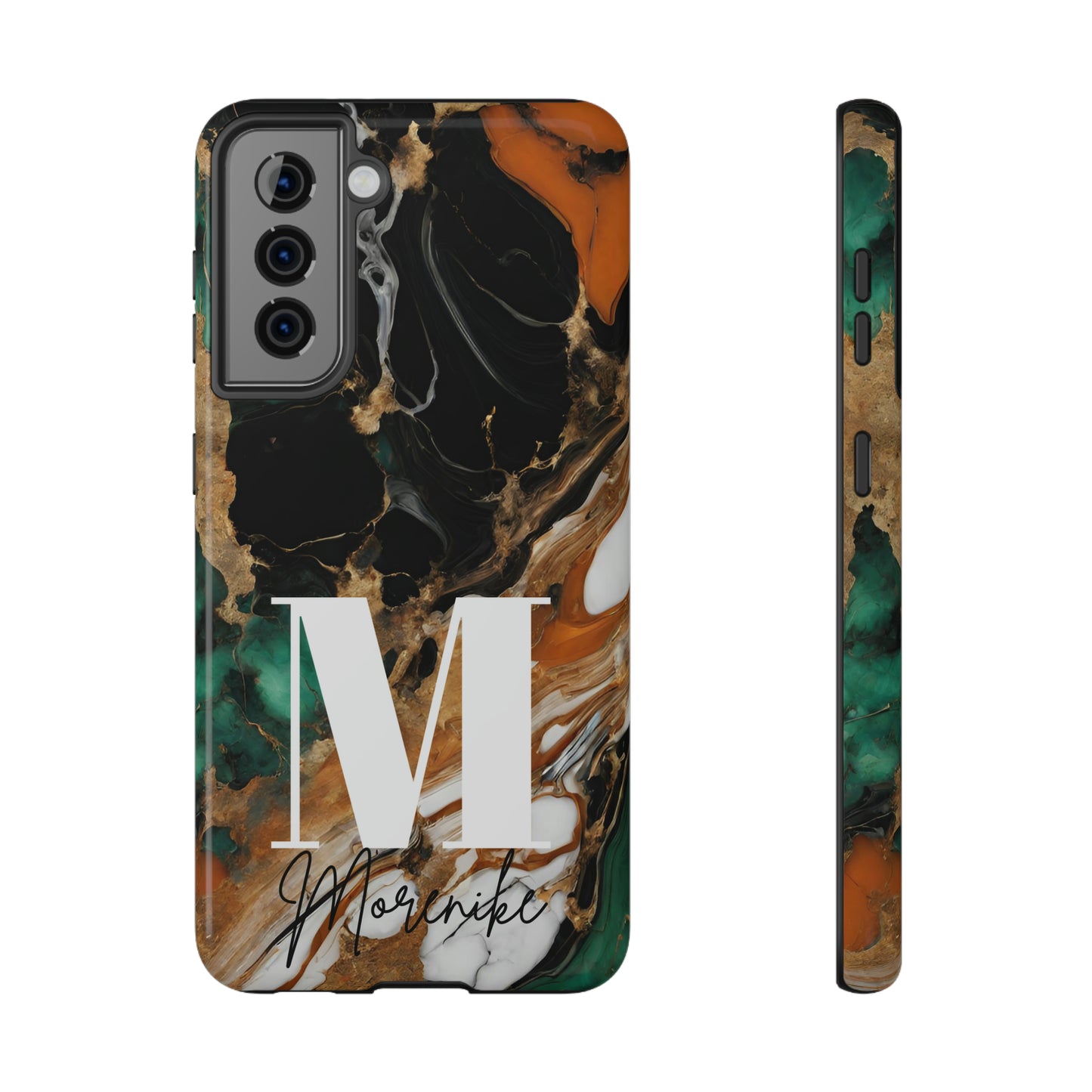 Tropical Mirage Custom Marble 2in1 Phone Case