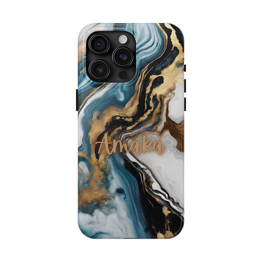 Azul 2.0 Custom Marble 2in1 Phone Case