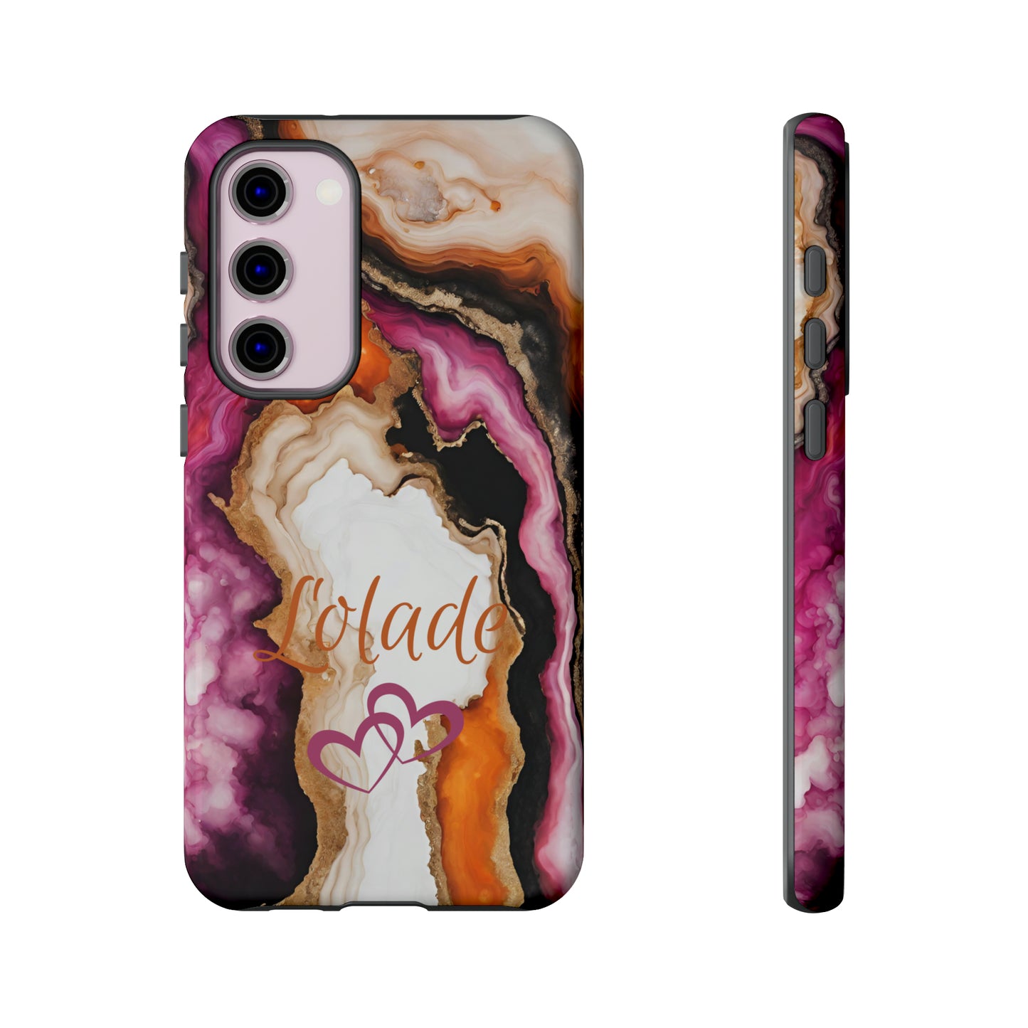 LA Custom Marble 2in1 Phone Case