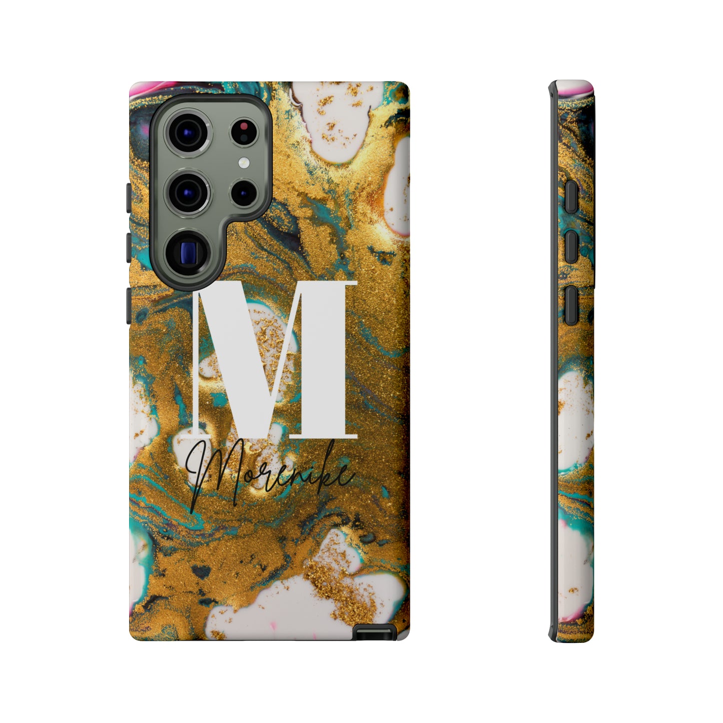 Liquid Metal Custom Marble 2in1 Phone Case