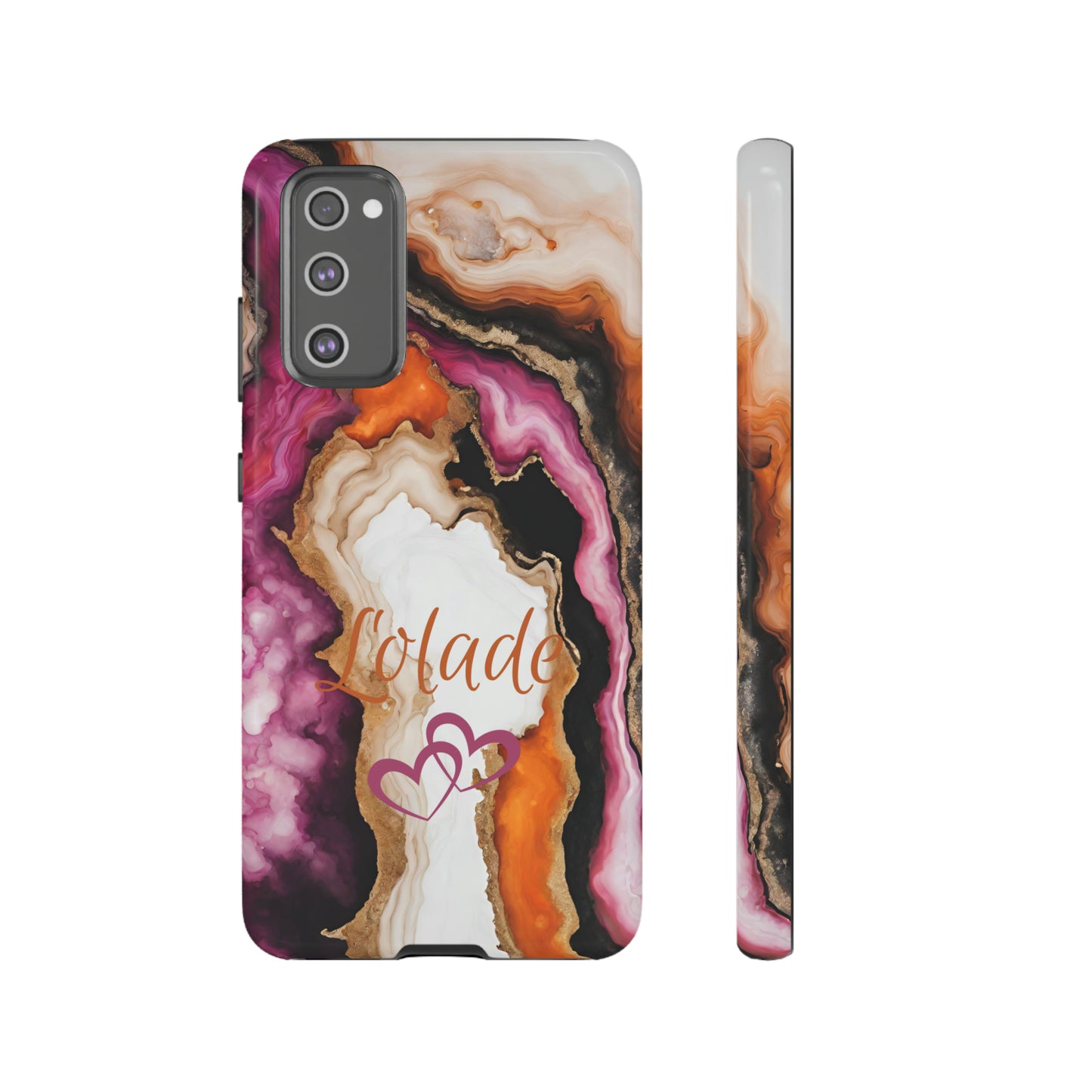 LA Custom Marble 2in1 Phone Case