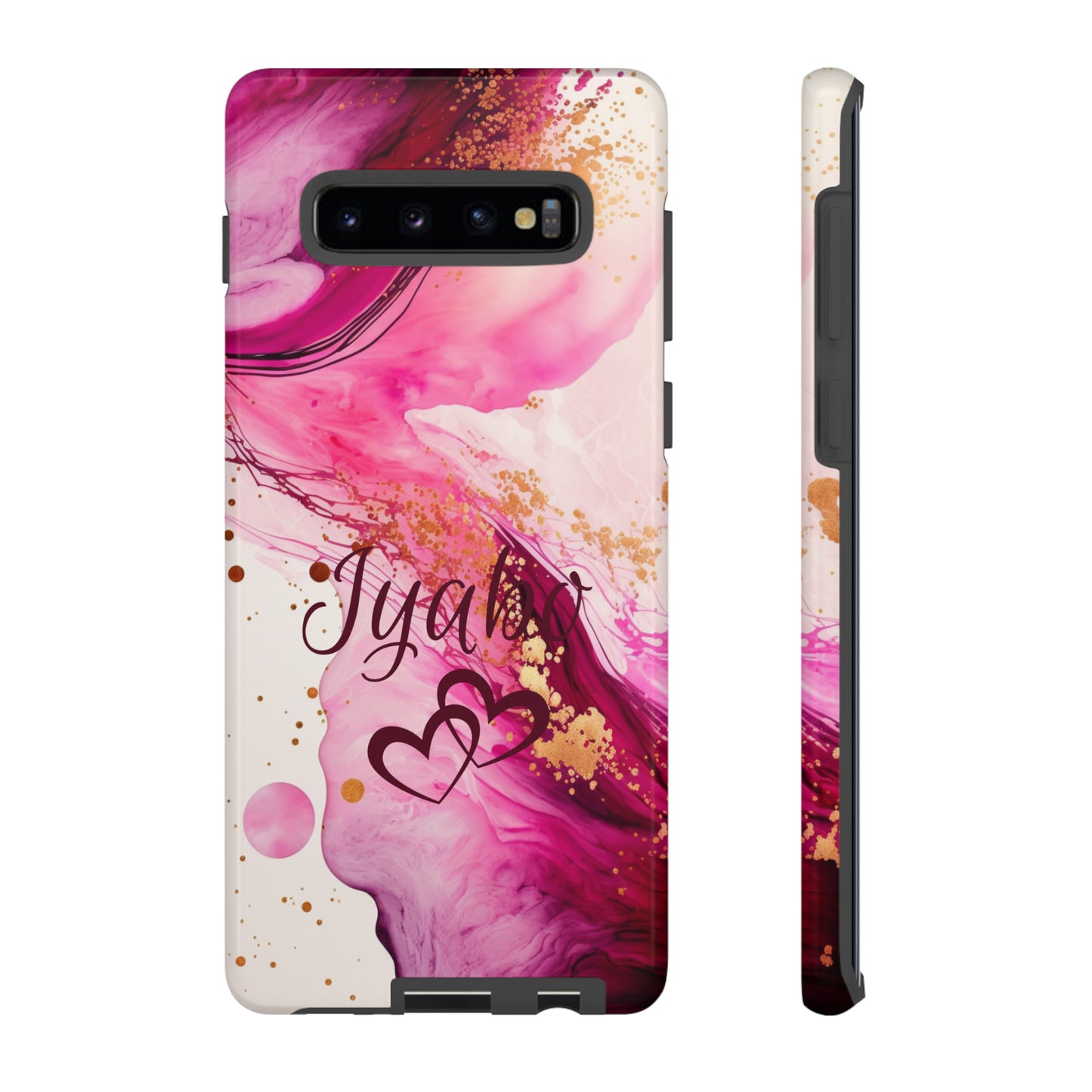 TY LEE Custom Marble 2in1 Phone Case