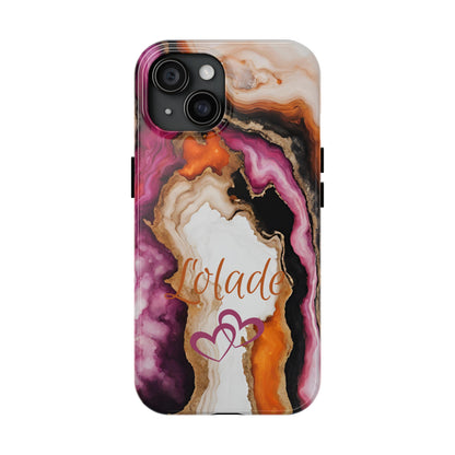 LA Custom Marble 2in1 Phone Case