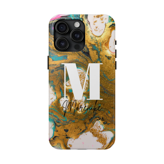 Liquid Metal Custom Marble 2in1 Phone Case