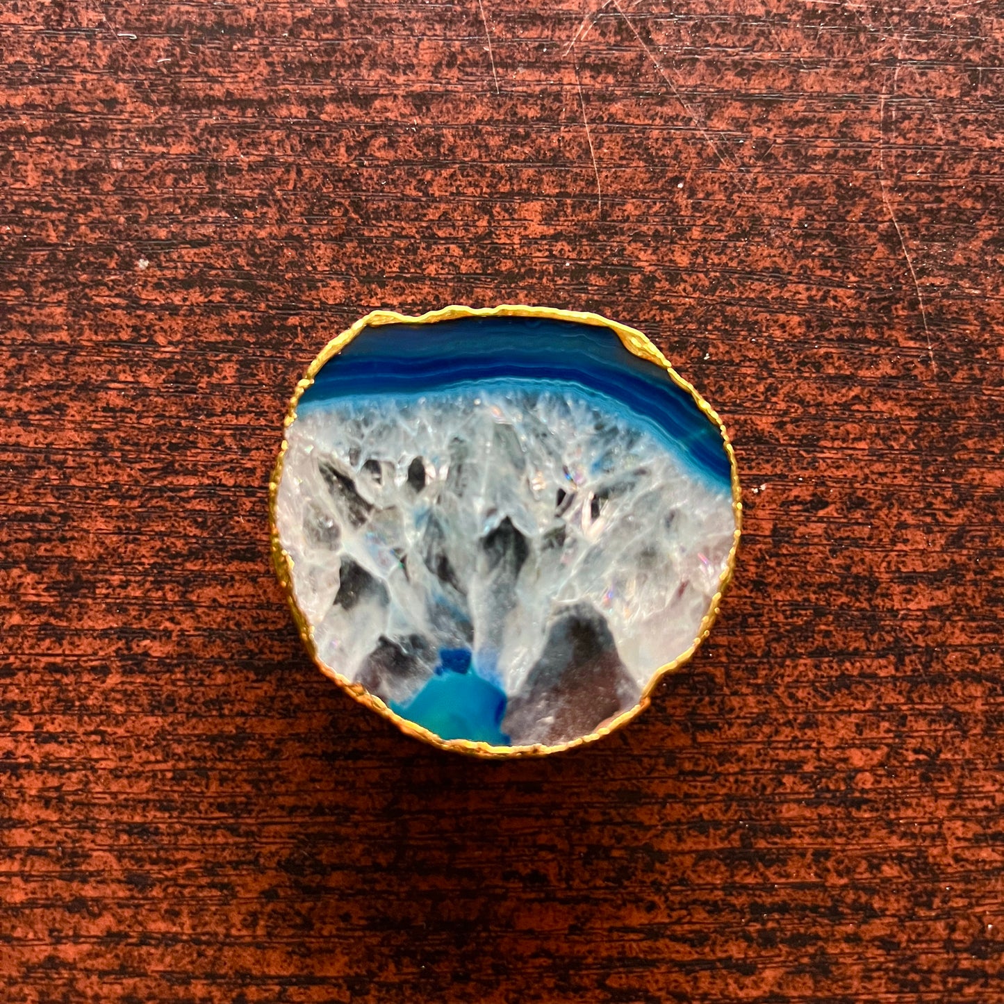 Blue Agate Popsocket