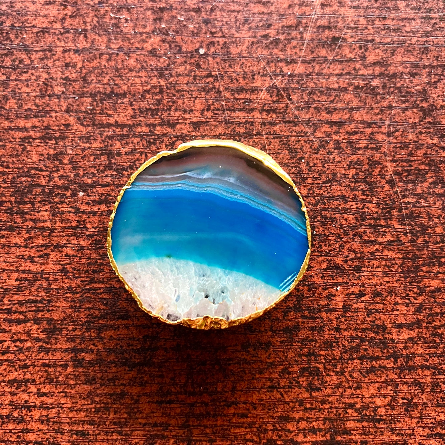 Blue Agate Popsocket