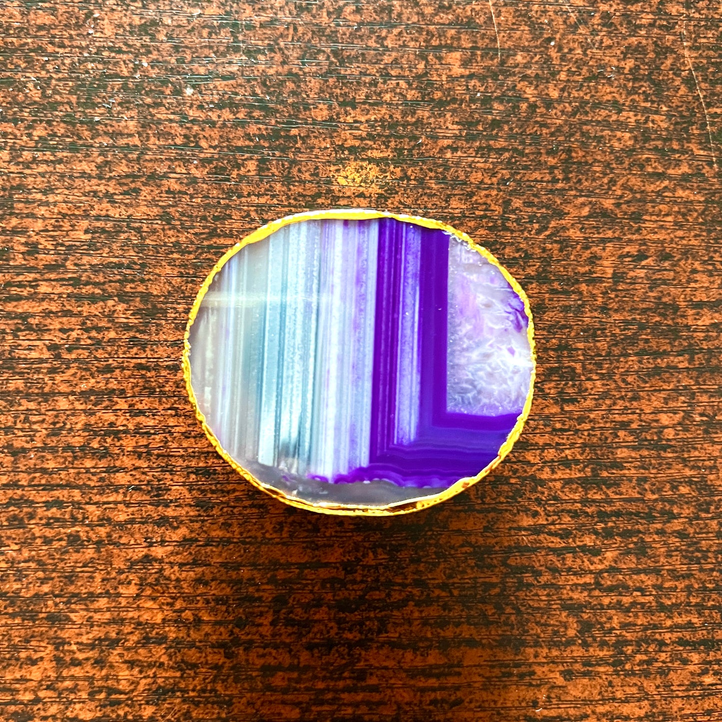 Purple Agate Popsocket