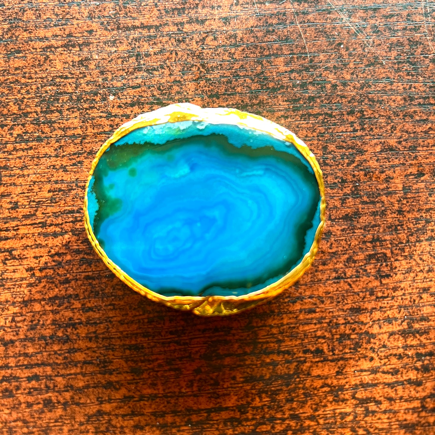 Blue Agate Popsocket