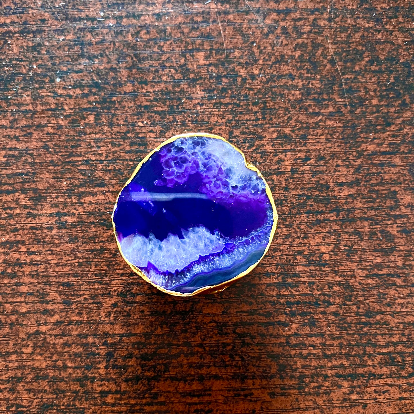 Purple Agate Popsocket