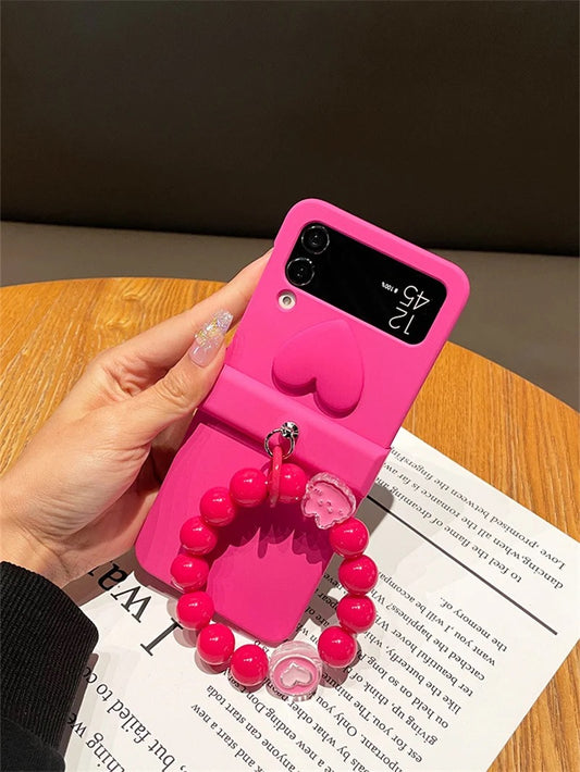 Pink Acrylic Classic protective mobile phone case for Samsung