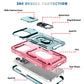 Hybrid 3in1 Armor Protective Case for iPhone & Samsung