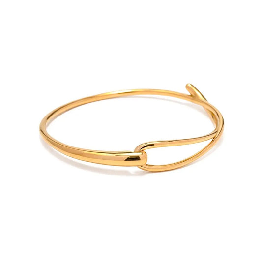 ADO A Minimalist Stainless Steel Bangle