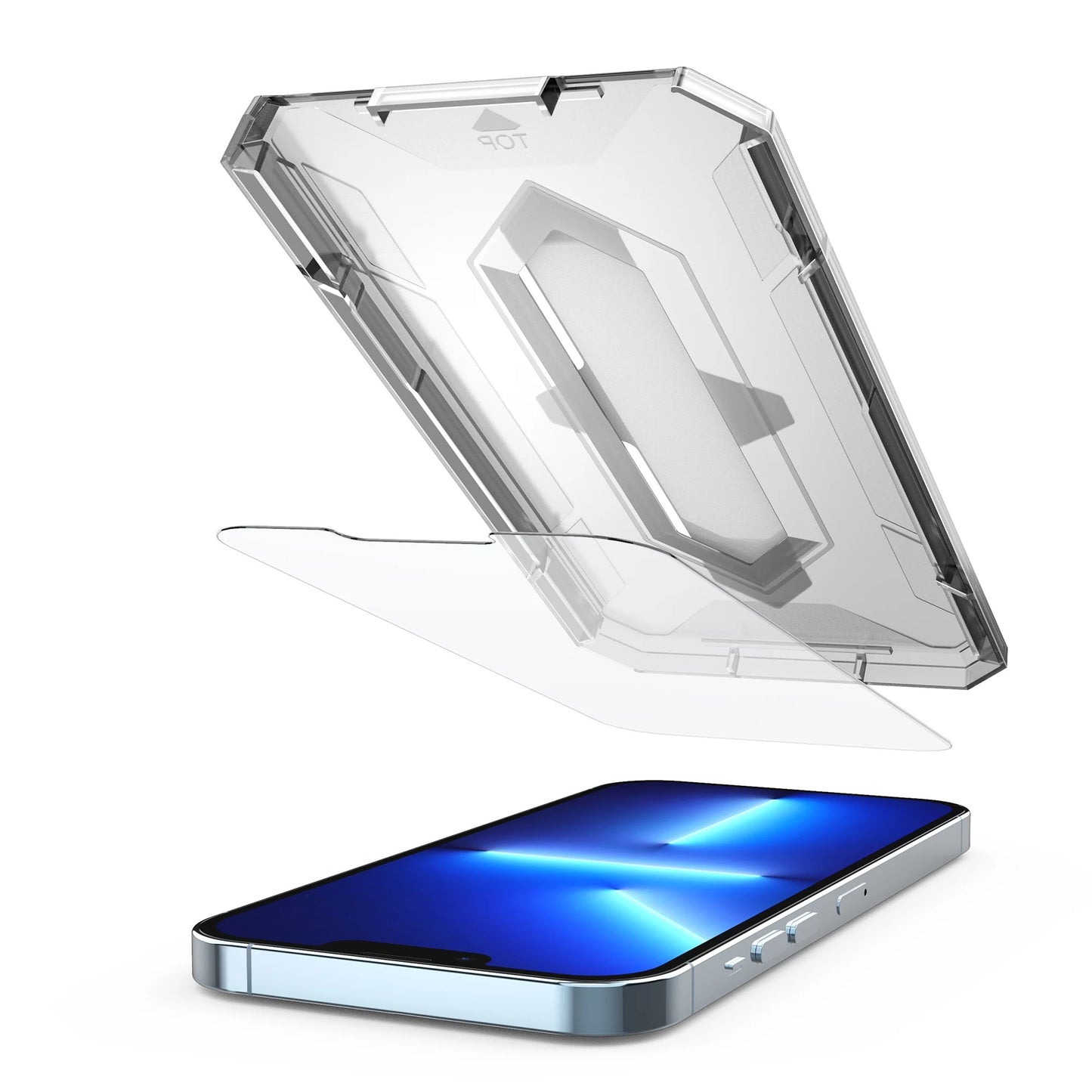 Easy Application Normal Tempered Glass Screen Protector For iPhone