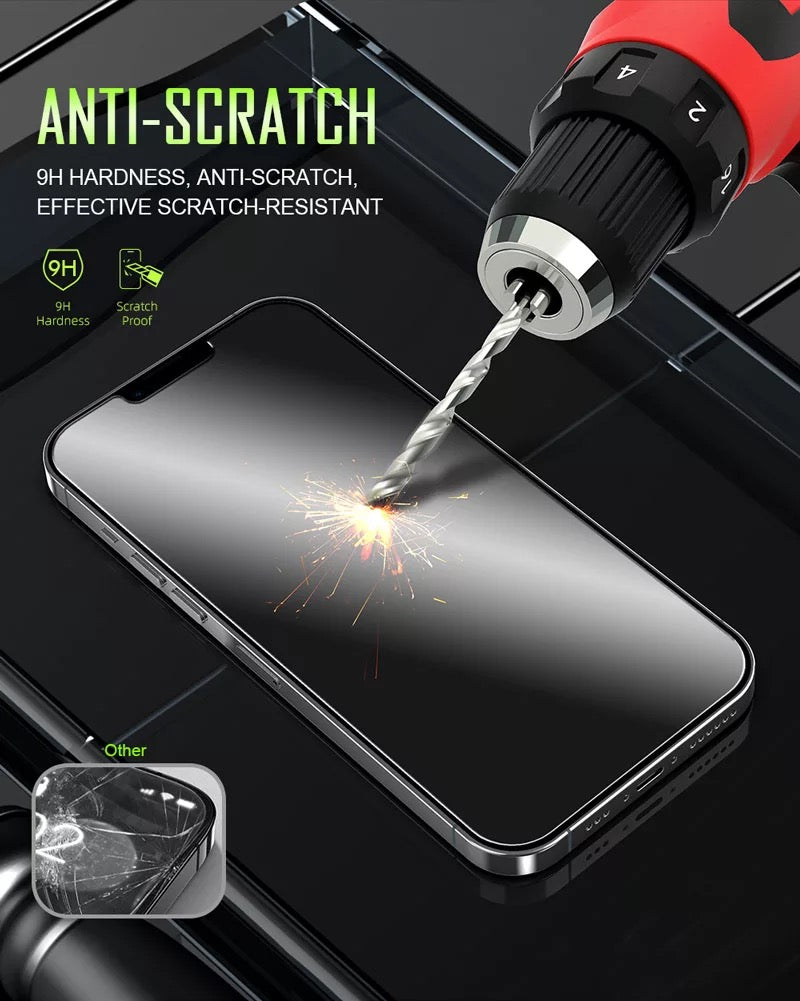 Easy Application Normal Tempered Glass Screen Protector For iPhone