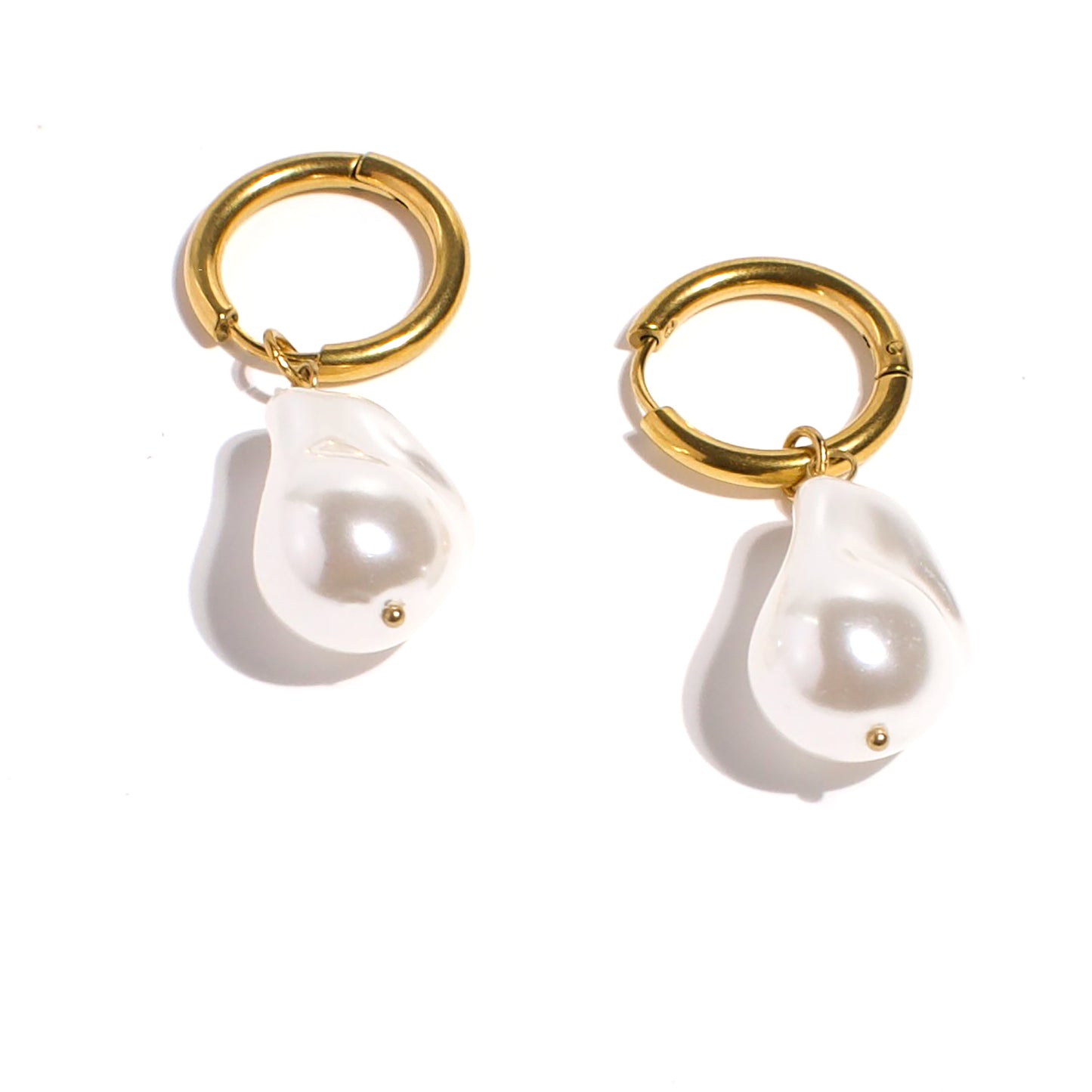 Aiki Drop-Down Stainless Steel Earrings