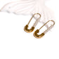 Adaiba Drop-Down Stainless Steel Earrings