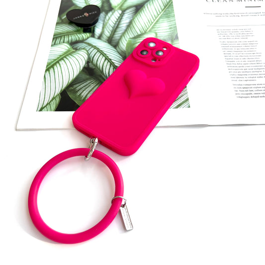 BubbleGum Pink Protective Case For iPhone