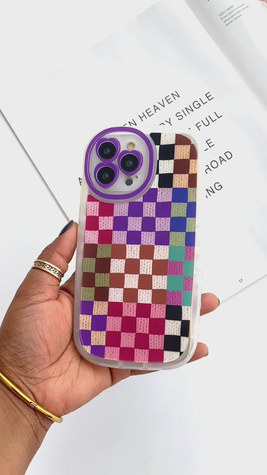 Candy Squares Protective Case For iPhone