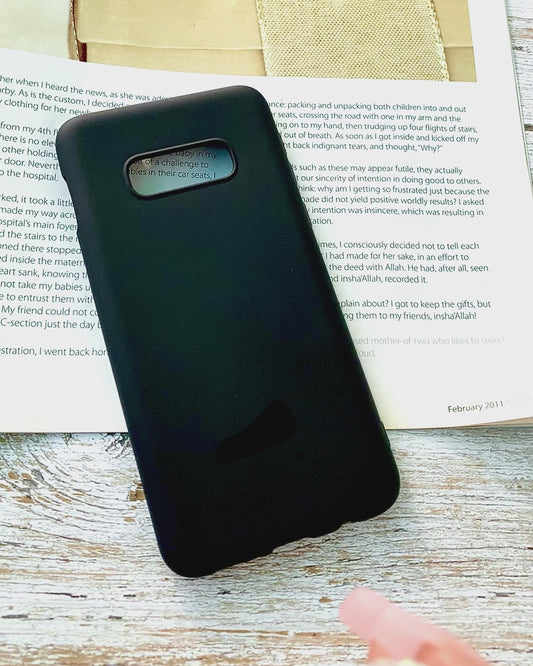 Black Silicone Case for Samsung Clearance Sale