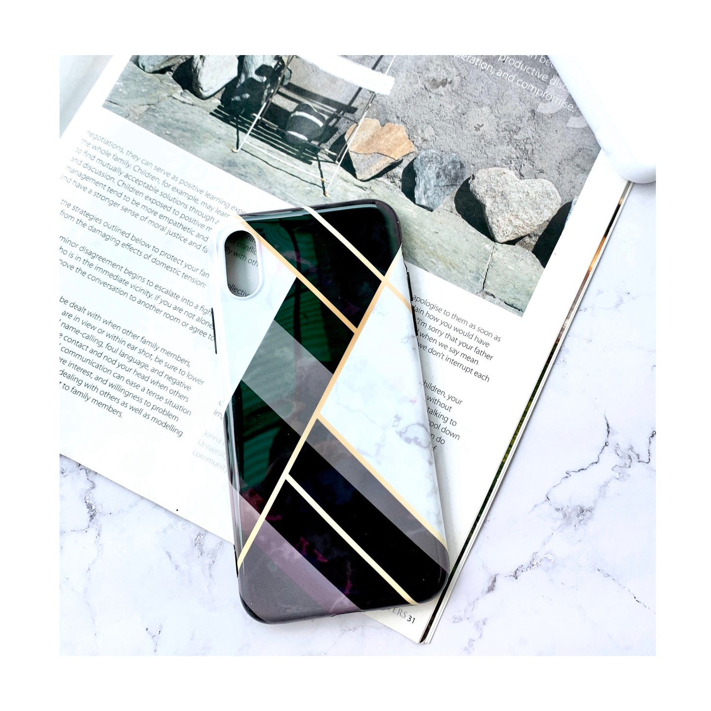 Tiles Marble Case for iPhone Clearance Sale