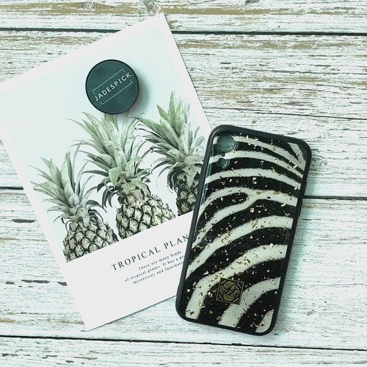 Zebra Marble Case for iPhone Clearance Sale