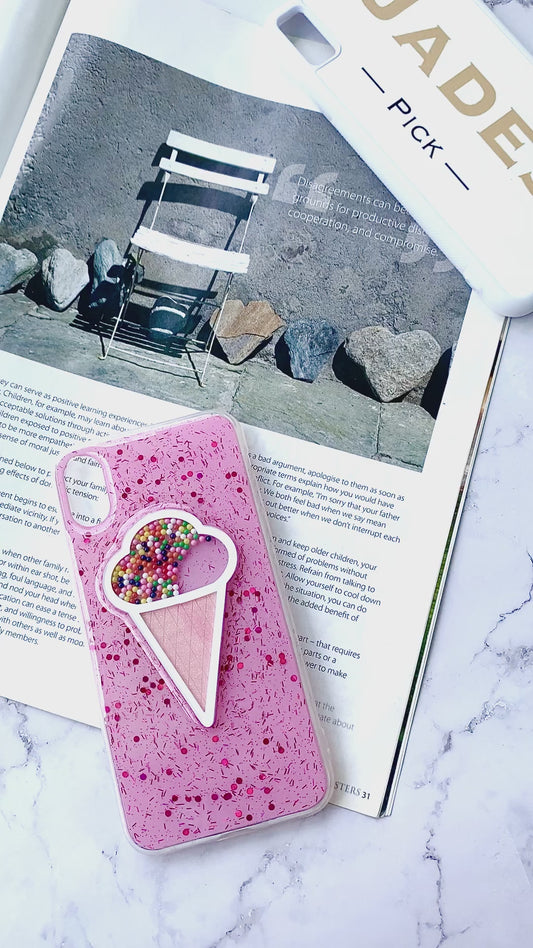 Pink 3d Ice-Cream Case for iPhone Clearance Sale